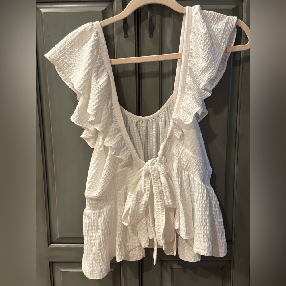 Maeve Ruffled top - Picture 2 of 6
